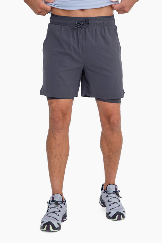 Lined training shorts